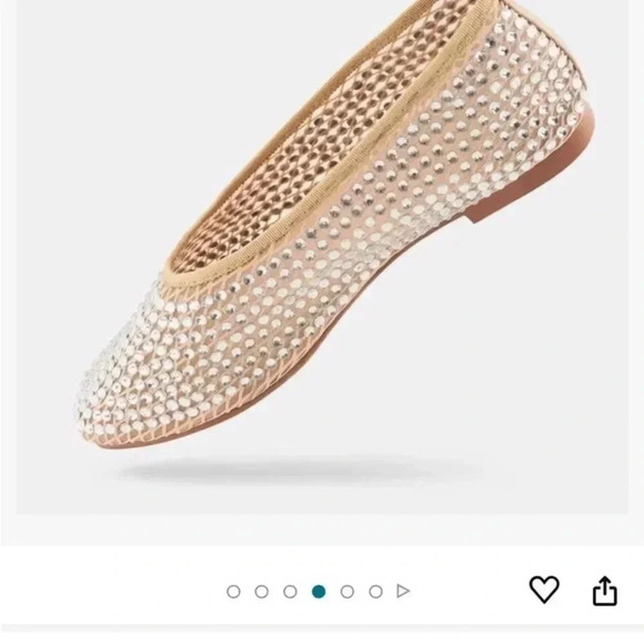 Ballet rhinestone flats New in box 5.5 - Picture 3 of 6